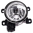 Front, Passenger Side Halogen Fog Light, Without bulb(s)