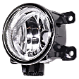 Front, Passenger Side Halogen Fog Light, Without bulb(s)