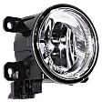Front, Passenger Side Halogen Fog Light, Without bulb(s)