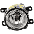 Front, Passenger Side Halogen Fog Light, Without bulb(s), CAPA Certified