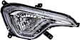 Front, Passenger Side Halogen Fog Light, With bulb(s), CAPA Certified
