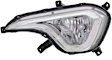 Front, Driver Side Halogen Fog Light, With bulb(s)