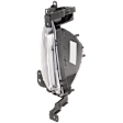 Front, Passenger Side Halogen Fog Light, With bulb(s), Korea Built Vehicle, OE Replacement