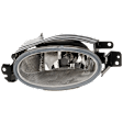 Front, Driver Side Halogen Fog Light, With bulb(s), Coupe