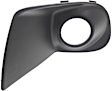 Front, Passenger Side Fog Light Trim, Primed