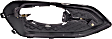 Front, Passenger Side Fog Light Trim, Black and Chrome, Coupe, 1.8L Engine