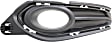 Driver Side Fog Light Trim, Textured Black