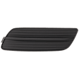 Front, Passenger Side Fog Light Cover, Dark Gray