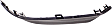 2012 Honda Civic - Front, Driver Side Fog Light Cover, Dark Gray, Coupe