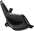 Front, Driver Side Fog Light Cover, Dark Gray