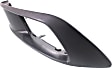 Front, Driver Side Fog Light Trim, Textured Black, Sedan