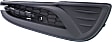 Front, Passenger Side Fog Light Cover, Textured Black, Sedan, Except Hybrid, For Models Without Fog Lights