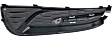 Front, Passenger Side Fog Light Cover, Textured Black, Sedan, Except Hybrid, For Models Without Fog Lights