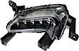 Driver Side Driving Light, with Bulb, with Daytime Running Light, CAPA Certified