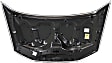 Hood, Steel, Primed, 4 Cyl., 1.3L Engine, CAPA Certified