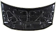 Factory Style Hood Aluminum Primed CAPA Certified