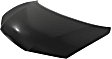 Factory Style Steel Hood Primed Coupe CAPA Certified