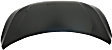 Hood, Aluminum, Primed, Sedan, 4 Cyl., 2.4L Engine, CAPA Certified