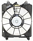 Radiator Fan - Driver Side Fan Blade, Motor and Shroud, Si Model, 4 Cyl., 2.0L Engine
