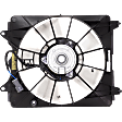Radiator Fan - Driver Side Fan Blade, Motor and Shroud, 4 Cyl., 1.3L Engine, Hybrid Models