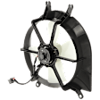 Radiator Fan, Fan Blade, Motor, and Shroud, 4 Cyl., 1.6L Engine