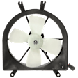 Radiator Fan, Fan Blade, Motor, and Shroud, 4 Cyl., 1.6L Engine