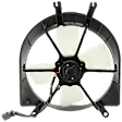 Radiator Fan, Fan Blade, Motor, and Shroud, 4 Cyl., 1.6L Engine
