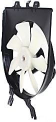 A/C Condenser Fan - Passenger Side Fan Blade, Motor and Shroud, 6 Cyl., 3.5L Engine