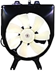 A/C Condenser Fan - Passenger Side Fan Blade, Motor and Shroud, 6 Cyl., 3.5L Engine
