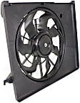 Radiator Fan - Fan Blade, Motor and Shroud, 4 Cyl., 2.4L Engine