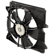 Radiator Fan - Driver Side Fan Blade, Motor and Shroud, 6 Cyl., 3.5L Engine, Coupe