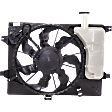 Radiator Fan -  With Resistor and Coolant Reservoir