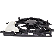 Radiator Fan -  With Resistor and Coolant Reservoir
