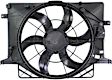 Radiator Fan - Fan Blade, Motor and Shroud, 4 Cyl., 2.0L Engine