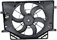 Radiator Fan - Fan Blade, Motor and Shroud, 4 Cyl., 2.0L Engine