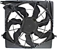 Radiator Fan - Fan Blade, Motor and Shroud, 4 Cyl., 2.0L Engine