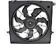 Radiator Fan - Fan Blade, Motor and Shroud, 4 Cyl., 2.0L Engine