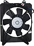 OE Replacement A/C Condenser Fan Passenger Side, 1.8L, 4Cyl, Single fan