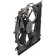 OE Replacement Radiator Fan Driver Side, Single fan