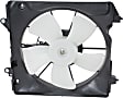 Radiator Fan, Driver Side, Fan Blade, Motor, and Shroud