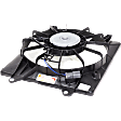 A/C Condenser Fan - Passenger Side Fan Blade, Motor, and Shroud, 4 Cyl., 1.3L Engine