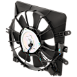A/C Condenser Fan - Fan Blade, Motor, and Shroud, 4 Cyl., 1.5L Engine