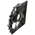 A/C Condenser Fan - Fan Blade, Motor, and Shroud, 4 Cyl., 1.5L Engine