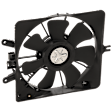 A/C Condenser Fan - Fan Blade, Motor, and Shroud, 4 Cyl., 1.5L Engine