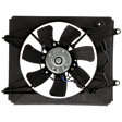 A/C Condenser Fan - Passenger side Fan Blade, Motor and Shroud, 4 Cyl., 2.4L Engine