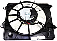 OE Replacement A/C Condenser Fan, 1.5L, 4Cyl, Single fan