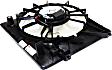 OE Replacement A/C Condenser Fan, 1.5L, 4Cyl, Single fan