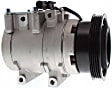 A/C Compressor, With Clutch, 4-Groove Pulley, 2.0L, 4Cyl, With HS15 Compressor Type