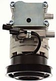 A/C Compressor, With Clutch, 4-Groove Pulley, 2.0L, 4Cyl, With HS15 Compressor Type