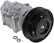 A/C Compressor, with Clutch, 6-Groove Pulley, 6 Cyl., 3.7L Engine